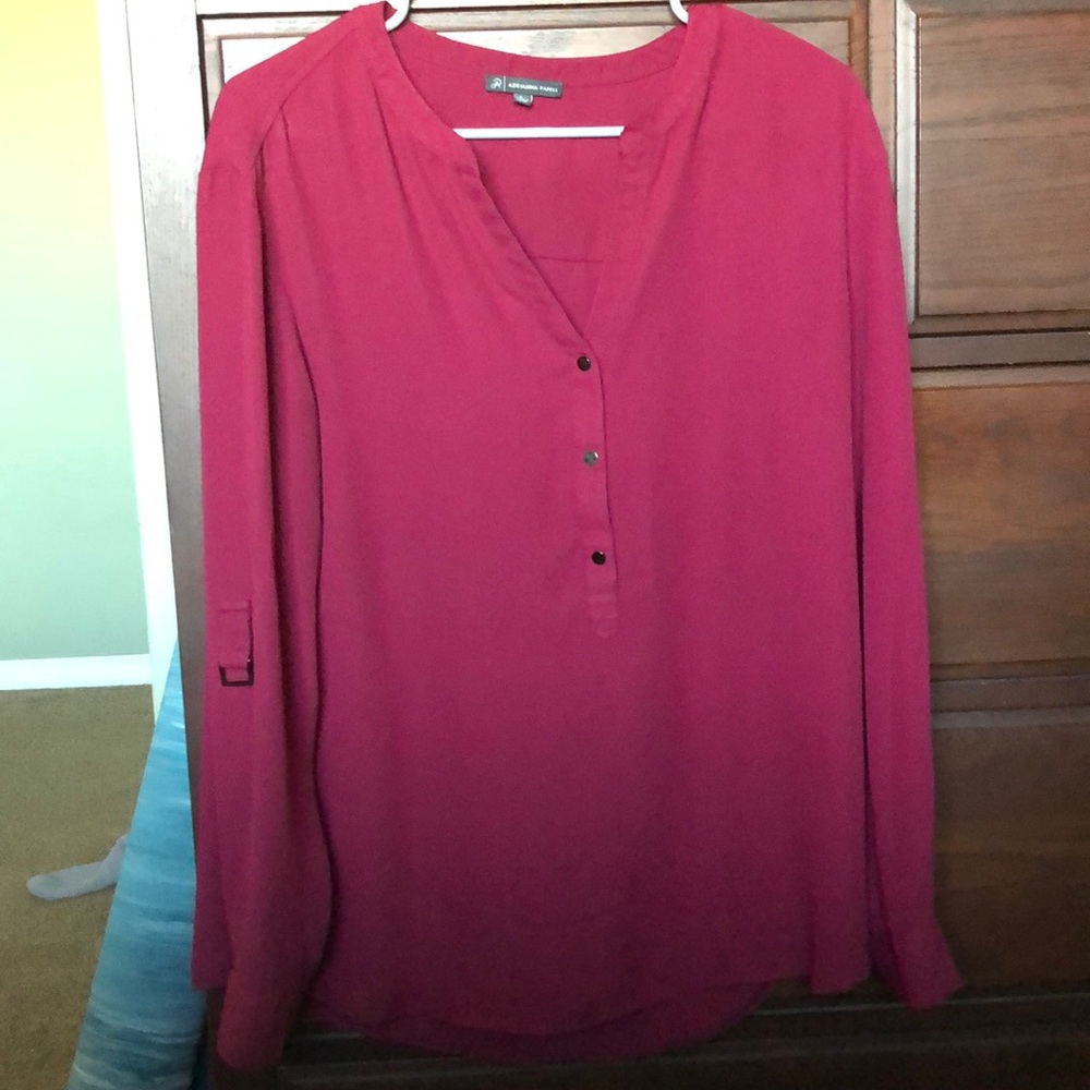 Maroon Blouse